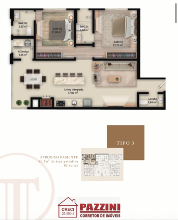 APARTAMENTO À VENDA 